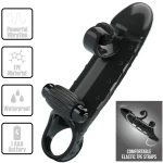 ROMANCE - VIBRATING PENIS SLEEVE BLACK