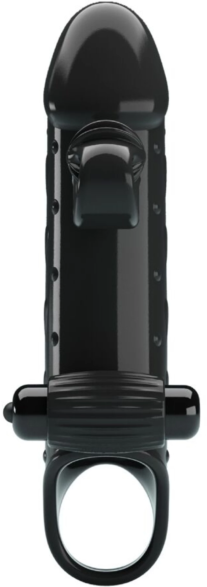 ROMANCE - VIBRATING PENIS SLEEVE BLACK