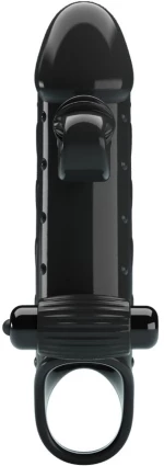 ROMANCE - VIBRATING PENIS SLEEVE BLACK