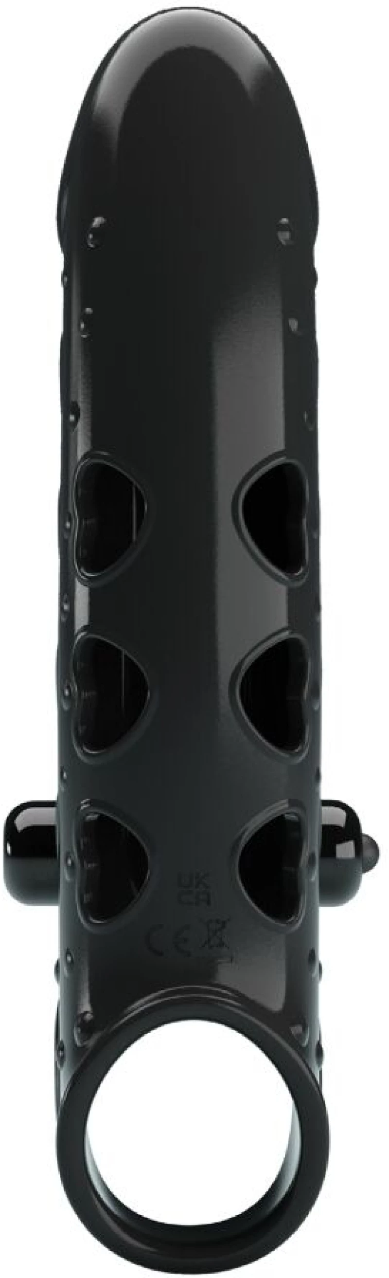ROMANCE - VIBRATING PENIS SLEEVE BLACK