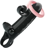 ROMANCE - VIBRATING PENIS SLEEVE BLACK