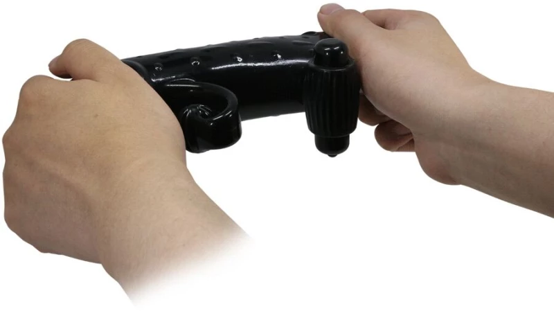 ROMANCE - VIBRATING PENIS SLEEVE BLACK