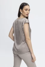 Μπλούζα Γυναικεία Motel Dark Beige