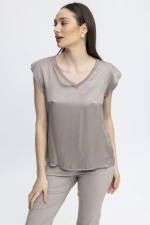 Μπλούζα Γυναικεία Motel Dark Beige