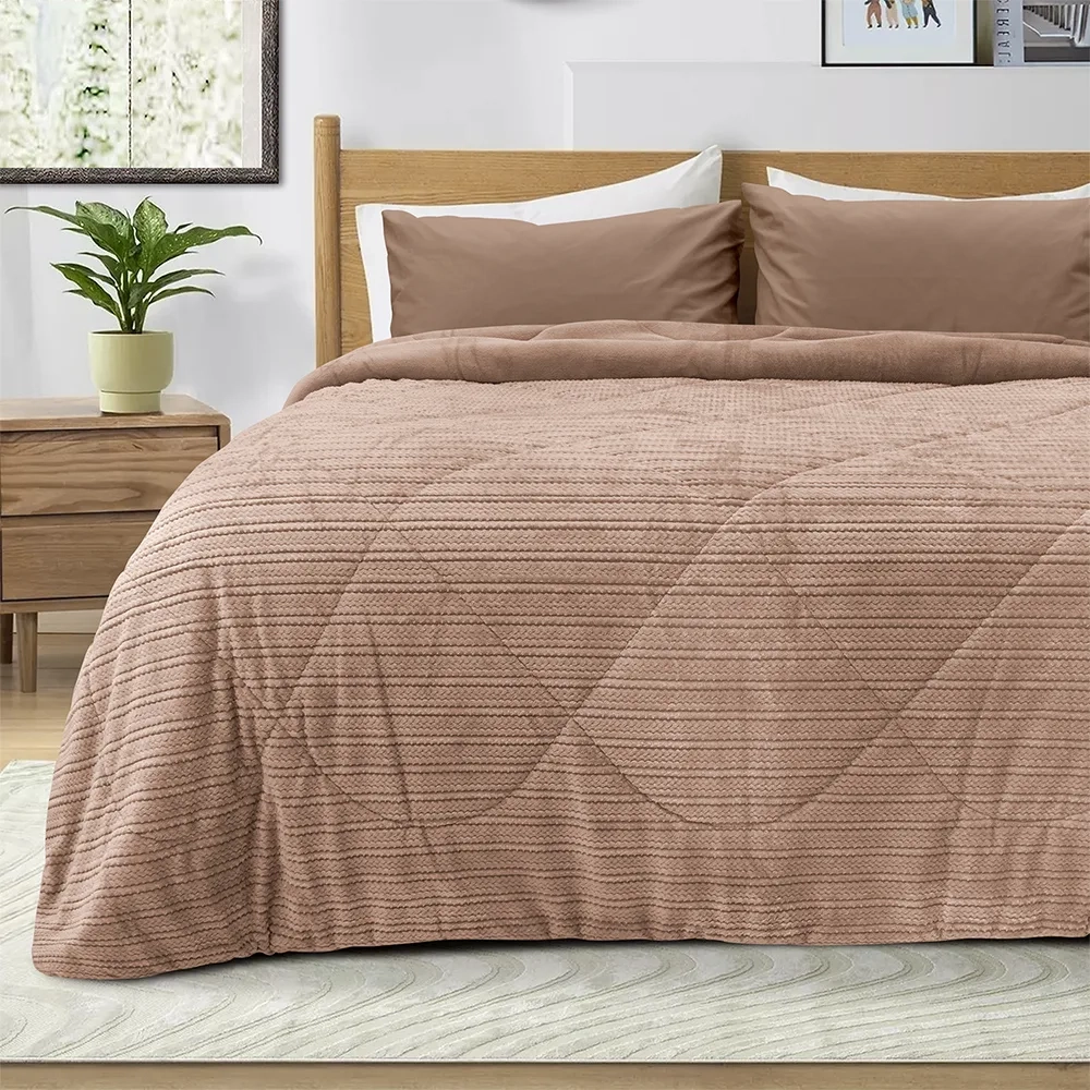 LINO ΚΟΥΒΕΡΤΟΠΑΠΛΩΜΑ STACY SALMON 220X240