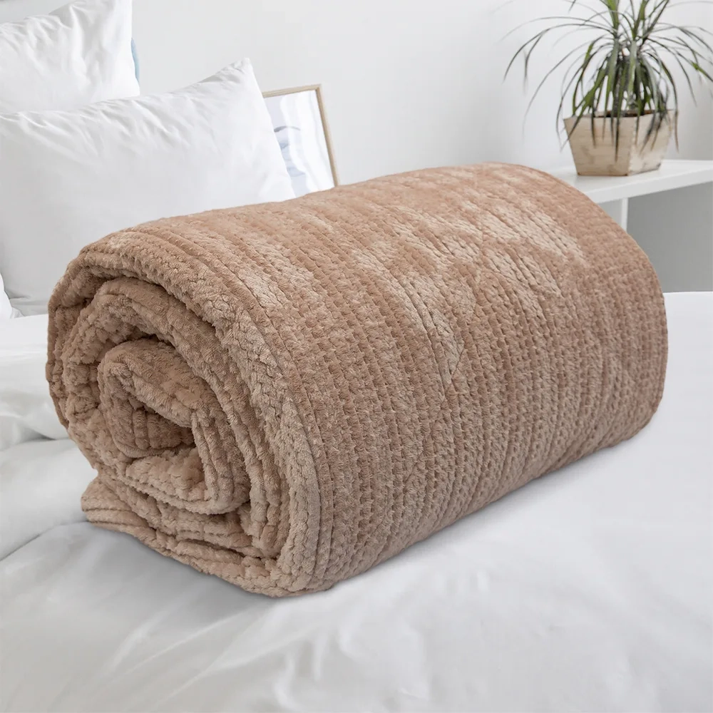 LINO ΚΟΥΒΕΡΤΟΠΑΠΛΩΜΑ STACY SALMON 220X240