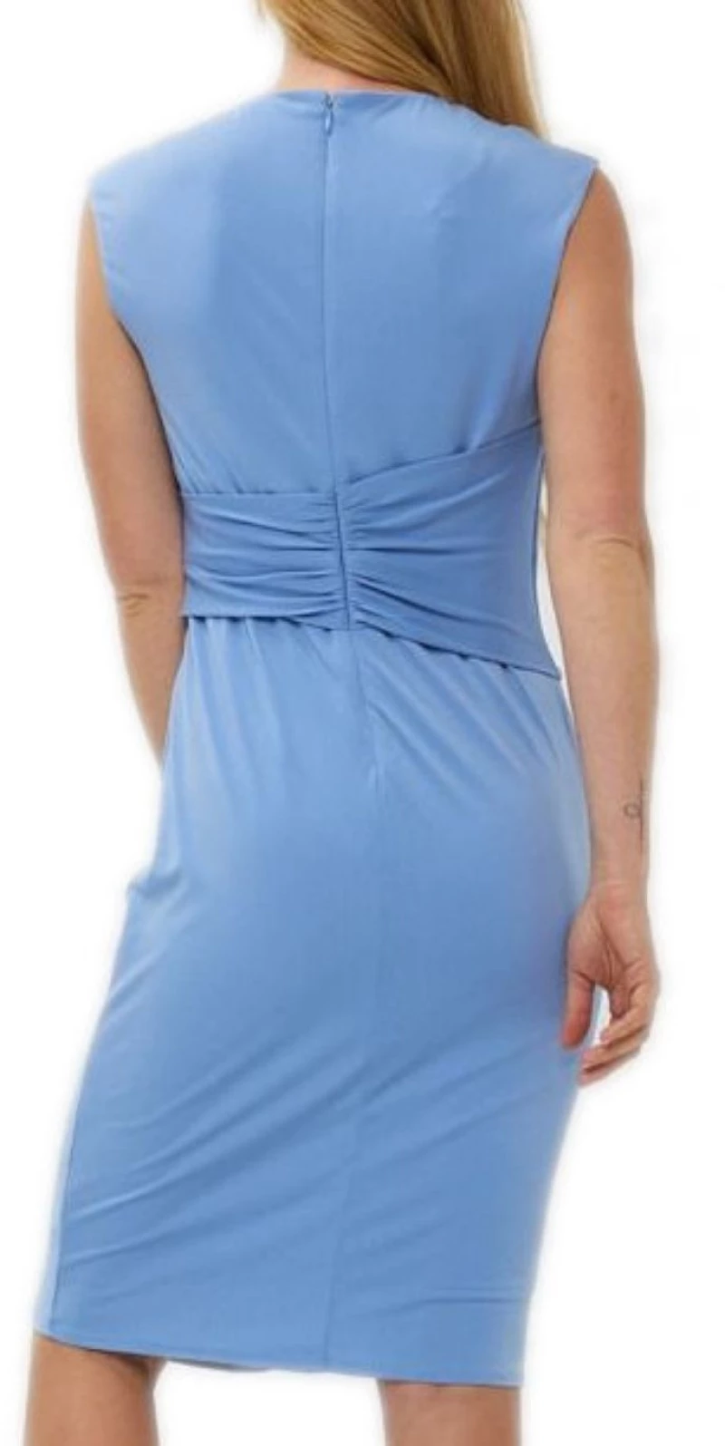 ESQUALO Αμάνικο φόρεμα 05009 Blue