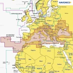 Χάρτης Navionics+ ΜΕΣΟΓΕΙΟΣ & ΜΑΥΡΗ ΘΑΛΑΣΣΑ