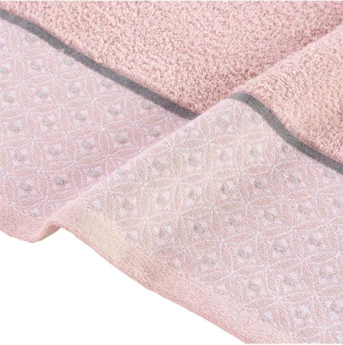 Πετσέτα  jacquard Belina  ροζ 50x90cm
