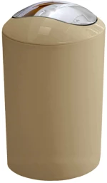 Πλαστικός Κάδος Απορριμμάτων Glossy (5 λίτρα) 20x30 εκ