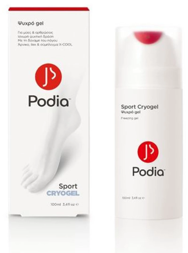 PODIA Sport Cryogel, Ψυχρό Τζέλ - 100ml