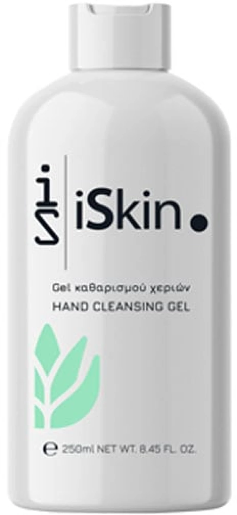 ISKIN Hand Cleansing Gel, Τζελ Καθαρισμού Χεριών με 70% Αιθανόλη - 250 ml