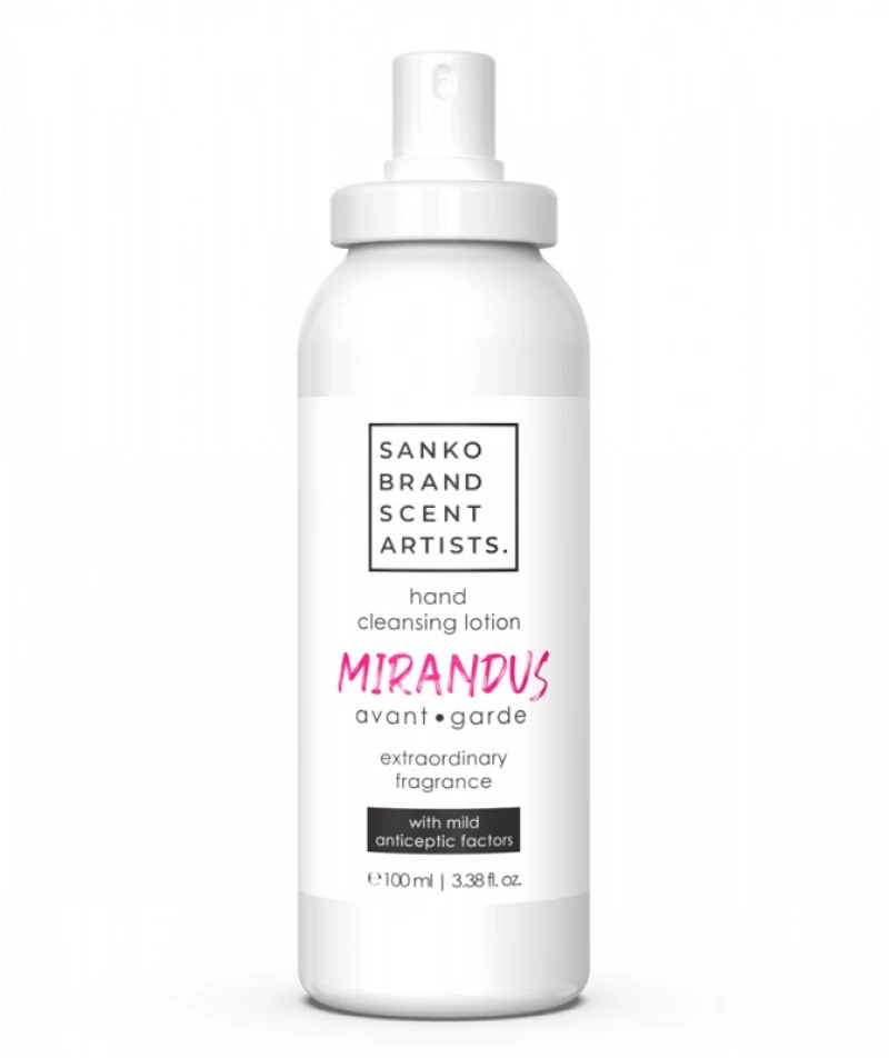 SANKO SCENT Mild Antiseptic Hand Cleansing Lotion Mirandus, Λοσιόν Καθαρισμού Χεριών - 100ml