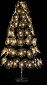 GLOW FLOWER 180 ΧΡΙΣΤΟΥΓΕΝΝΙΑΤΙΚΟ ΔΕΝΤΡΟ LED 180 COPPER PVC INTHEBOX