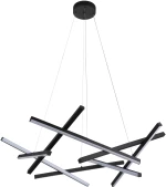 PDC 551-70 BK LED ΠΟΛΥΦΩΤΟ ΜΑΥΡΟ ΤΡΙΛΙΖΑ 80W 3000K