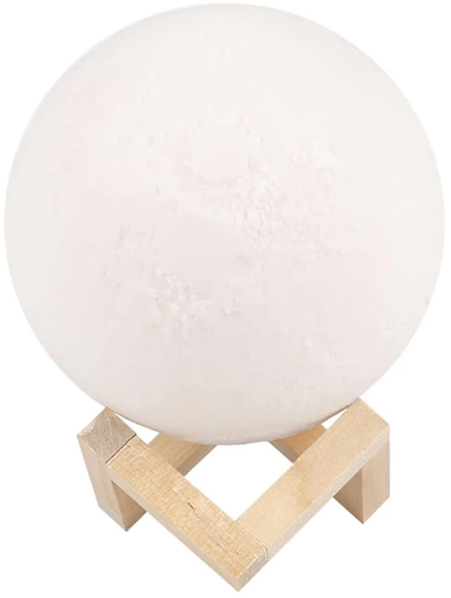 Επαναφορτιζόμενο Φωτιστικό Φεγγάρι 3D με 16 LED Χρώματα και Τηλεχειριστήριο GEM BN2228