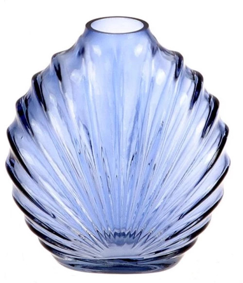 Βάζο  γυάλινο μπλε  Perfume  12,7x5,6x14,3cm