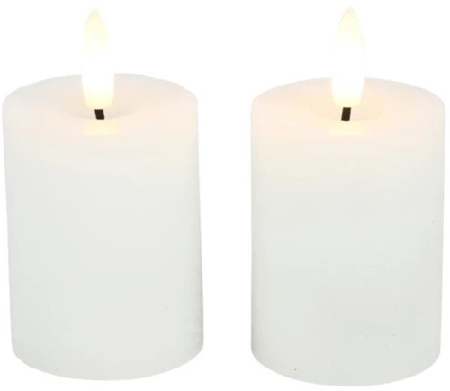 Κερί LED λευκό σ/2 Φ5Η9cm