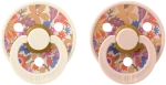 Bibs Πιπίλες Colour Liberty 2τεμ No 2 June Blossom Blush Mix 12021101