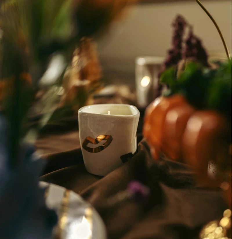 Κερί Rhea Kalo Gold Kisses Candle