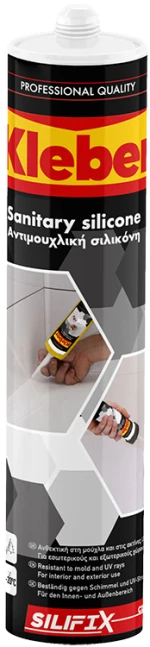 KLEBER SILIFIX 100% ΑΝΤΙΜΟΥΧΛΙΚΗ ΣΙΛΙΚΟΝΗ ΓΕΝΙΚΗΣ ΧΡΗΣΗΣ ΔΙΑΦΑΝΗ 280ML UNIVERSAL 1052