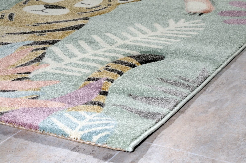 Tzikas Carpets 63905-ΠΡΑΣΙΝΟ- ΜΕΝΤΑ Χαλί DIAMOND 160x230