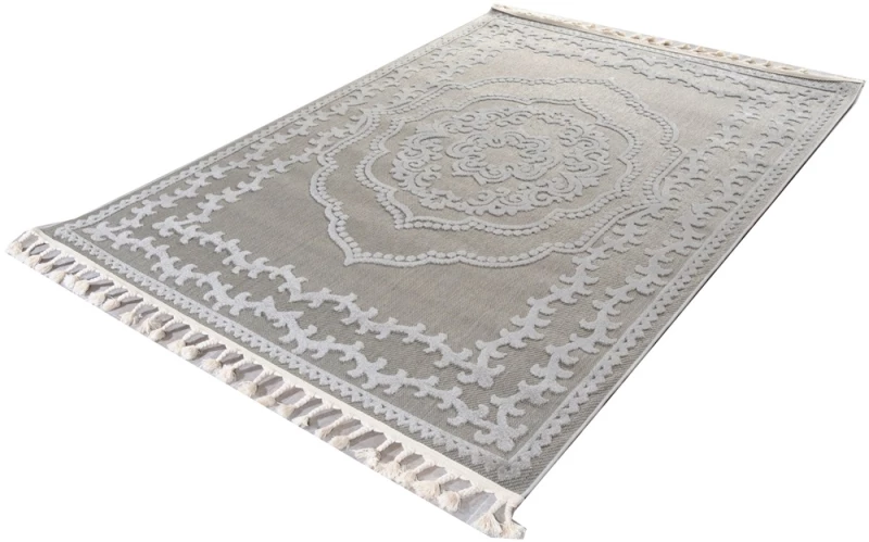 Tzikas Carpets 75073-ΓΚΡΙ Χαλί TENERIFE 160x230