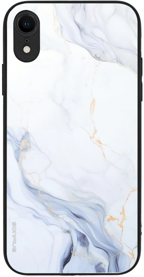 Θήκη Sonique Marble Series για Apple iPhone XR Λευκό 02