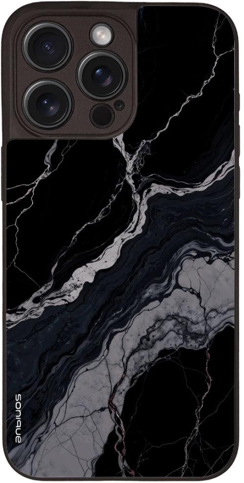 Θήκη Sonique Marble Series για Apple iPhone 15 Pro Max Μαύρο 02