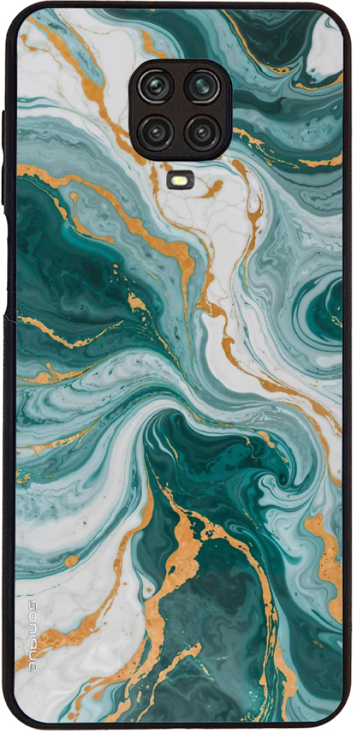 Θήκη Sonique Marble Series για Xiaomi Redmi Note 9S/9 Pro Πράσινο 01