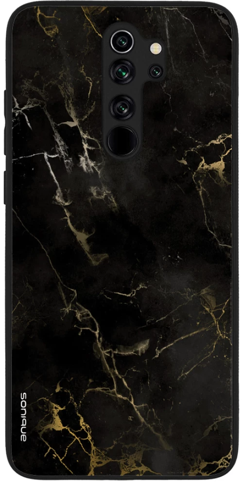 Θήκη Sonique Marble Series για Xiaomi Redmi Note 8 Pro Μαύρο 01