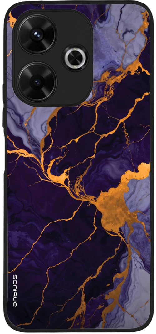 Θήκη Sonique Marble Series για Xiaomi Redmi 13 4G / Poco M6 4G Μωβ