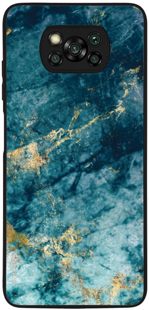 Θήκη Sonique Marble Series για Xiaomi Poco X3 NFC / Poco X3 Pro Μπλε