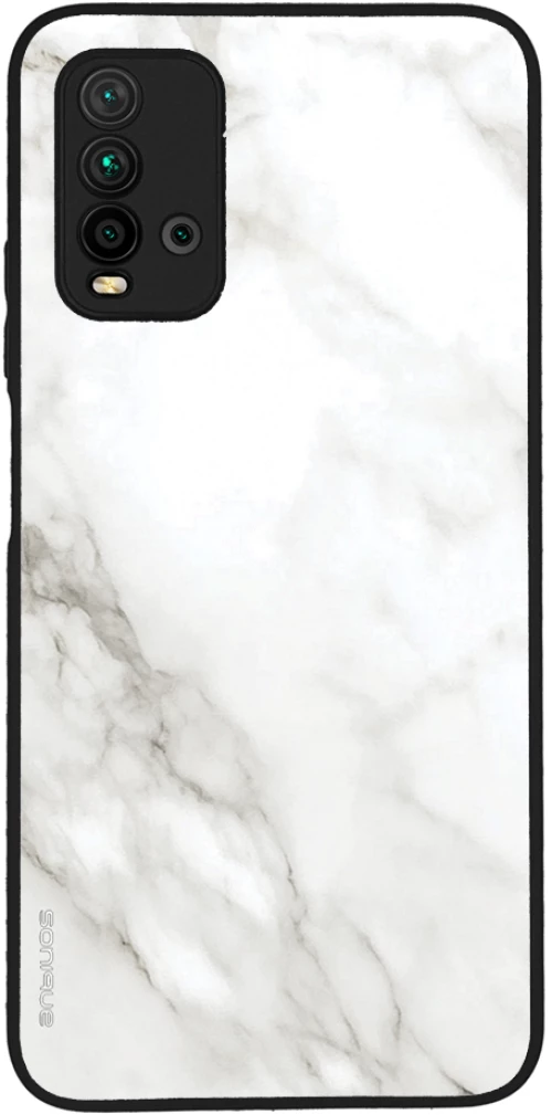 Θήκη Sonique Marble Series για Xiaomi Redmi 9T Λευκό