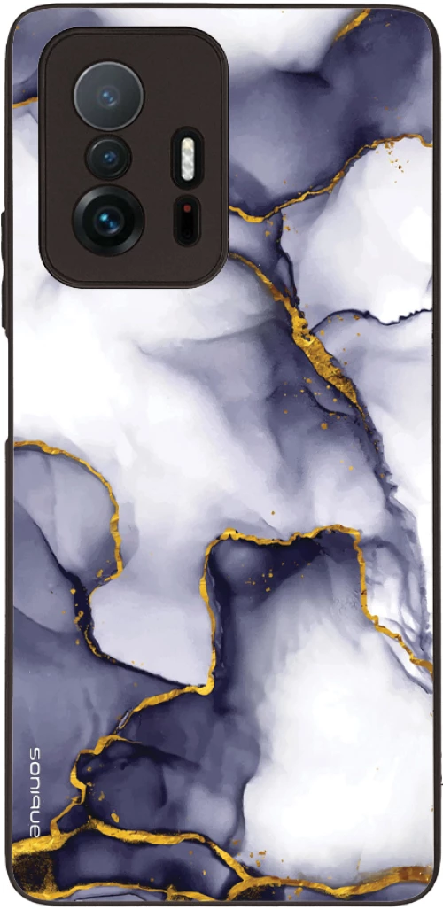 Θήκη Sonique Marble Series για Xiaomi Xiaomi 11T / Xiaomi 11T Pro Μωβ Γκρι