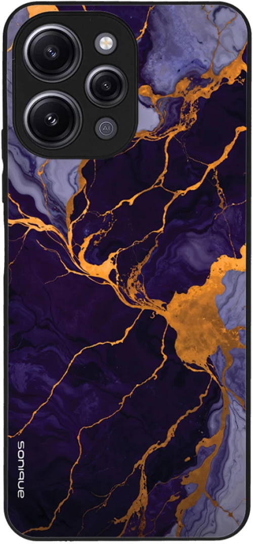 Θήκη Sonique Marble Series για Xiaomi Redmi 12 4G / Redmi 12 5G Μωβ