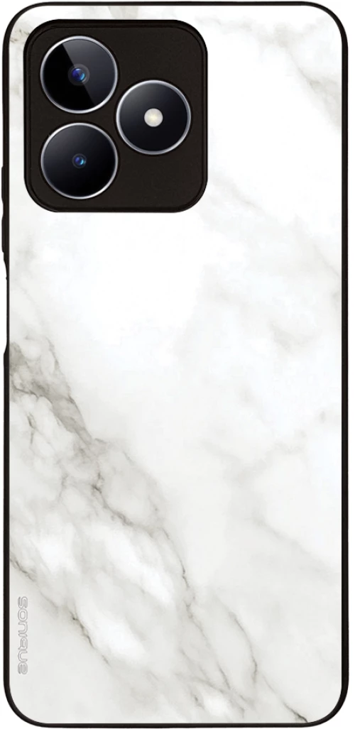Θήκη Sonique Marble Series για Realme C51 / Realme C53 / Realme Note 50 Λευκό