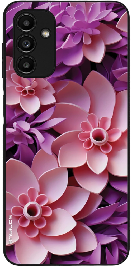 Θήκη Sonique 3D Flower Series για Samsung Galaxy A13 5G / Galaxy A04s Ροζ