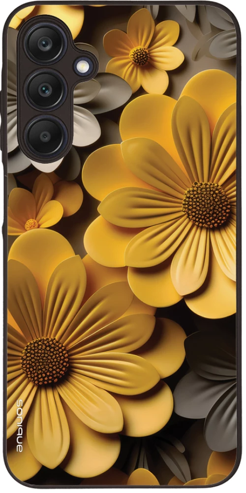 Θήκη Sonique 3D Flower Series για Samsung Galaxy A25 5G Κίτρινο
