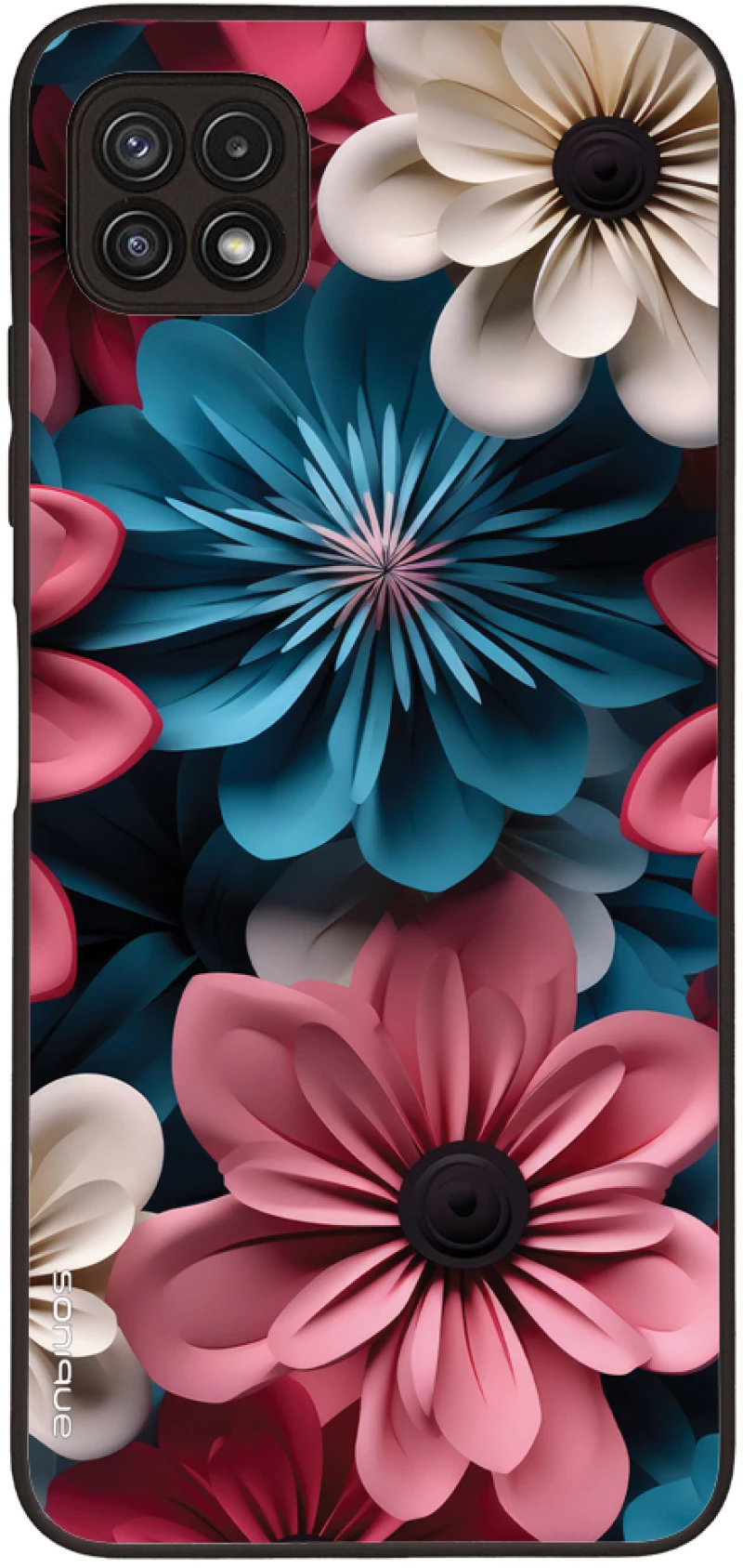 Θήκη Sonique 3D Flower Series για Samsung Galaxy A22 5G Ροζ 01