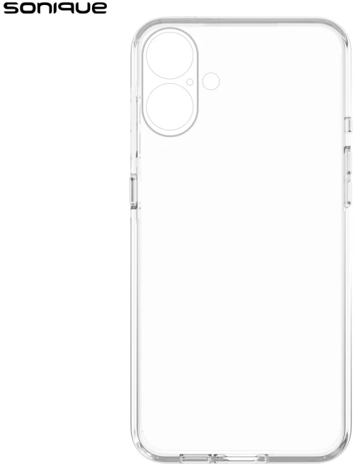 Θήκη Σιλικόνης Sonique Crystal Clear Apple iPhone 16 Διάφανο