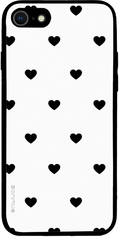 Θήκη Sonique Heart Series για Apple iPhone 7 / iPhone 8 / iPhone SE 2020 / iPhone SE 2022 Λευκό