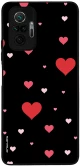 Θήκη Sonique Heart Series για Xiaomi Redmi Note 10 Pro Μαύρο