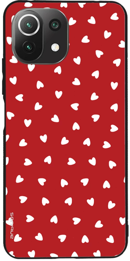 Θήκη Sonique Heart Series για Xiaomi Mi 11 Lite 4G / Mi 11 Lite 5G Κόκκινο