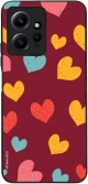 Θήκη Sonique Heart Series για Xiaomi Redmi Note 12 4G Μπορντώ