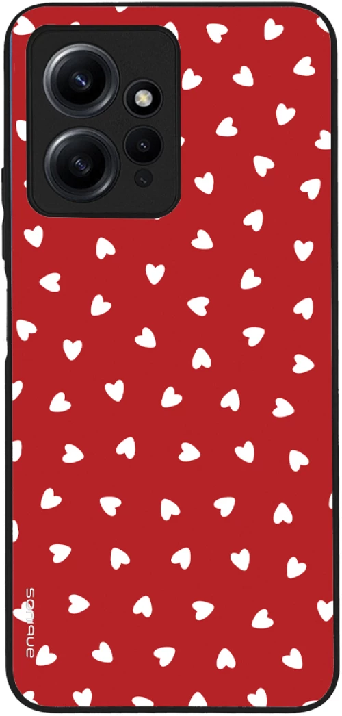 Θήκη Sonique Heart Series για Xiaomi Redmi Note 12 4G Κόκκινο