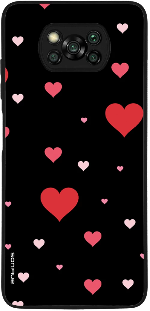 Θήκη Sonique Heart Series για Xiaomi Poco X3 NFC / Poco X3 Pro Μαύρο