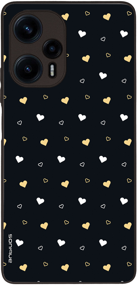 Θήκη Sonique Heart Series για Xiaomi Poco F5 5G Μαύρο 01