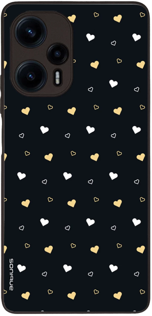 Θήκη Sonique Heart Series για Xiaomi Poco F5 5G Μαύρο 01