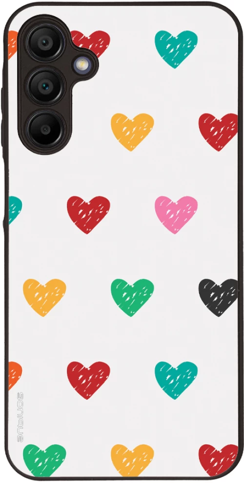 Θήκη Sonique Heart Series για Samsung Galaxy A15 4G / Galaxy A15 5G Λευκό 02